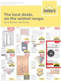Builders Superstore EL : The Best Deals On The Widest Range (21 May - 16 June 2019), page 1