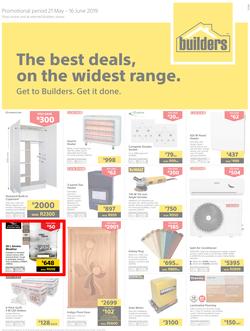 Builders Superstore EL : The Best Deals On The Widest Range (21 May - 16 June 2019), page 1