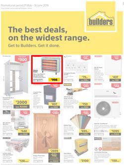 Builders Superstore EL : The Best Deals On The Widest Range (21 May - 16 June 2019), page 1