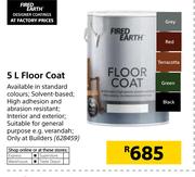 Fired Earth 5Ltr Floor Coat