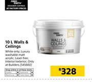 Fired Earth 10Ltr Walls & Ceilings