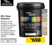 Fired Earth 20Ltr Four Seasons