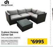 Design House 3 Piece Verona Corner Set