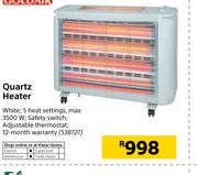 Goldair Quartz Heater