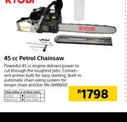 Ryobi 45cc Petrol Chainsaw