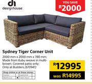 Design house Sydney Tiger Corner Unit-2000mmX2000mmX780mm
