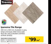 Trento Ipanema Tile Range-430mm x 430mm Per Sqm
