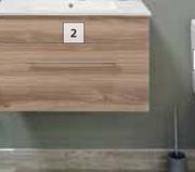 600mm Marlene 1 Draw Vanity Coimbra