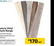 Multi-Flor Luxury Vinyl Plank Range-Per Sqm