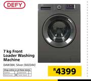 Defy 7kg Front Loader Washing Machine DAW384
