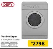 Defy Tumble Dryer (Silver)-DTD259 