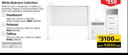 Home & Kitchen White Headboard 1800mm x 40mm x 1360mm