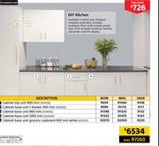 Home & Kitchen Cabinet Base Unit 1 Drawer 450mm
