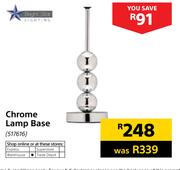 Bright Star Chrome Lamp Base