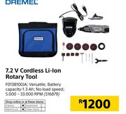 Dremel 7.2V Cordless Li-Ion Rotary Tool F0138100JA