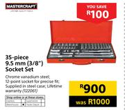 Mastrcraft 35 Piece 9.5mm(3/8") Socket Set