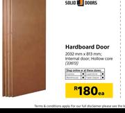 Solid Door Hardboard Door-2032mmX813mm