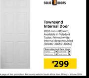Solid Door Townsend Internal Door-2032mmX813mm