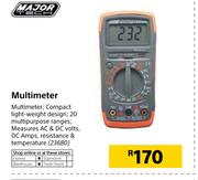 Major Tech Multimeter