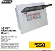 Major Tech 12 Way Distribution Board