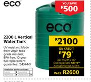 Eco 2200Ltr Vertical Water Tank