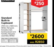 Home & Kitchen Standard Built In Cupboard-2100mm x 1820mm