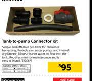 Warthog Tank To Pump Connector Kit