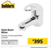 Builders Style Basin Mixer