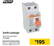 Major Tech Earth Leakage 63A