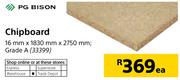PG Bison Chipboard-16mmX1830mmX2750mm