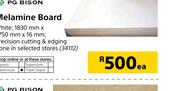 PG Bison Melamine Board