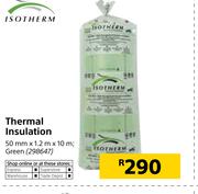 Isotherm Thermal Insulation 135mmX1.2mX5m Green