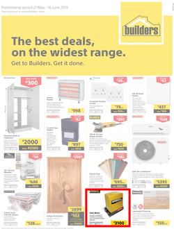 Builders Superstore Inland : The Best Deals On The Widest Range (21 May - 16 June 2019), page 1