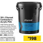Citycoat Contractors Acrylic PVA-5Ltr