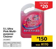 Ultra Pink Multi Prpose Cleaner-5Ltr