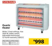 Goldair Quartz Heater