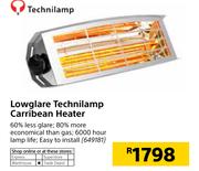 Technilamp Lowglare Carribean Heater