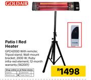 Goldair Patio I Red Heater