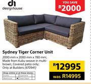 Design house Sydney Tiger Corner Unit-2000mmX2000mmX780mm