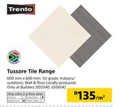Trento Tussore Tile Range-600mm x 600mm Per Sqm