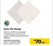 Gala Tile Range-330mm x 330mm Per Sqm
