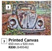 Design House Printed Canvas-650mm x 920mm