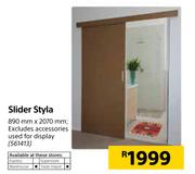 Slider Styla-890mm x 2070mm