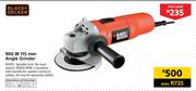 Black & Decker 900W 115mm Angle Grinder KG915