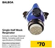Balboa Single Half Mask Respirator
