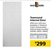 Solid Door Townsend Internal Door-2032mmX813mm