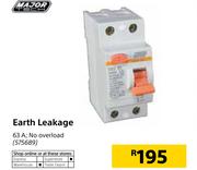 Major Tech Earth Leakage 63A
