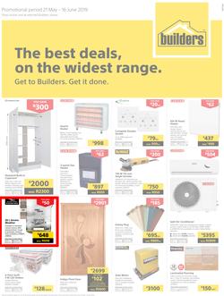 Builders Superstore KZN : The Best Deals On The Widest Range (21 May - 16 June 2019), page 1