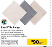 Basali Tile Range-400mm x 400mm Per Sqm