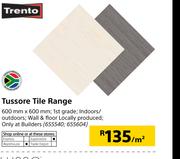 Trento Tussore Tile Range-600mm x 600mm Per Sqm